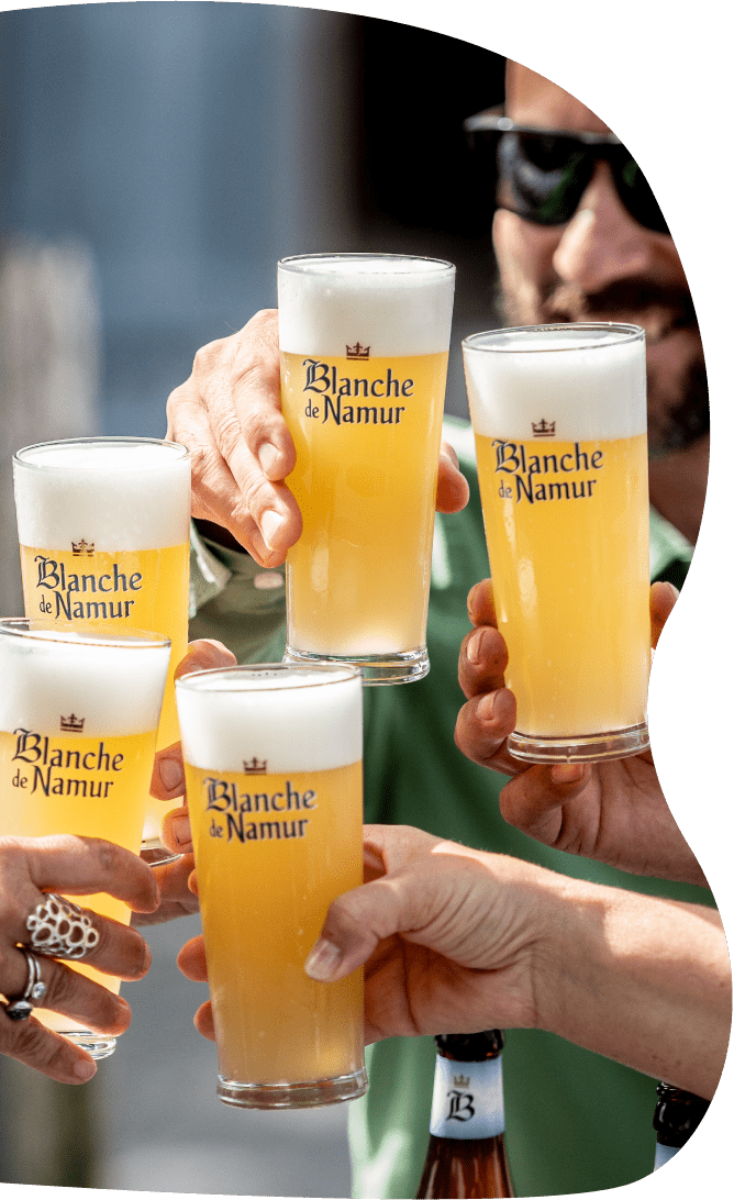 Blanche de Namur, a beer to enjoy with friends